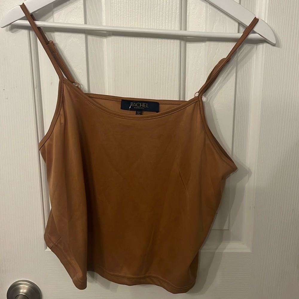 NWT adjustable strap crop tank